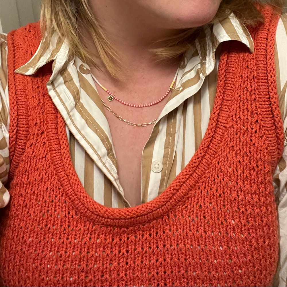 Madewell Fairview Sweater Tank 🧶